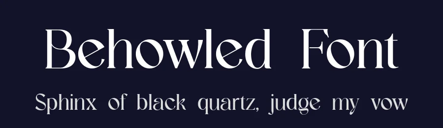 Behowled Font by UICreative — Serif Font — thumbnail 2