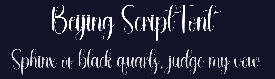 Beijing Script Font by andikastudio — Script Handwritten Font — thumbnail 2