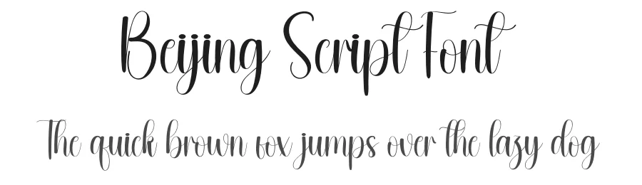 Beijing Script Font by andikastudio — Script Handwritten Font