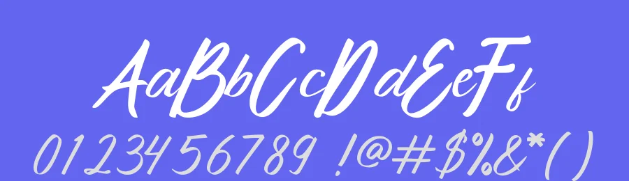 Bejana Script Font by Rachmad bagus f — Script Handwritten Font — thumbnail 3