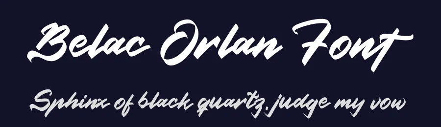 Belac Orlan Font by perspectype — Script Handwritten Font — thumbnail 2