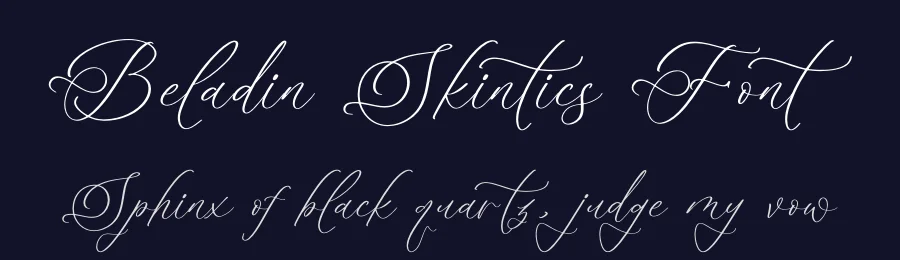 Beladin Skintics Font by letterenastudios — Script Handwritten Font — thumbnail 2