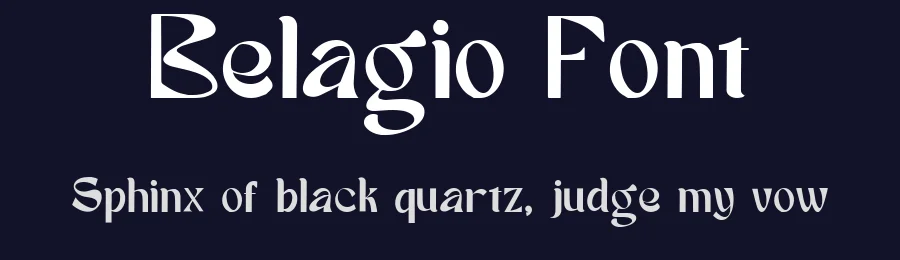 Belagio Font by nestype — Decorative Font — thumbnail 2