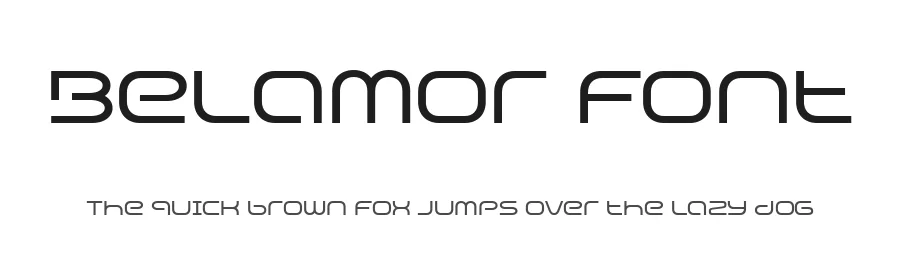 Belamor Font by Drizy — Display Font