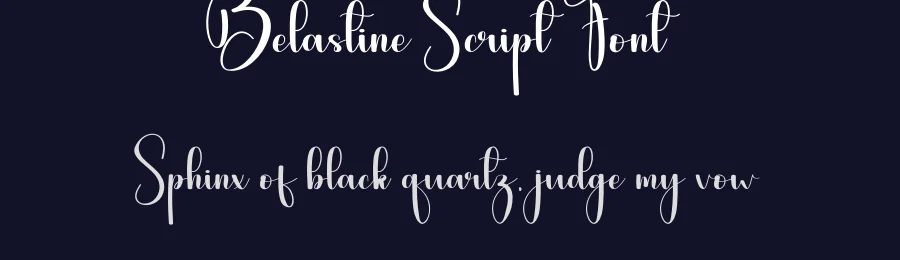Belastine Script Font by andikastudio — Script Handwritten Font — thumbnail 2