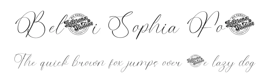 Belati Sophia Font by letterenastudios — Script Handwritten Font
