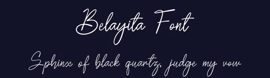 Belayita Font by Denustudios — Script Handwritten Font — thumbnail 2
