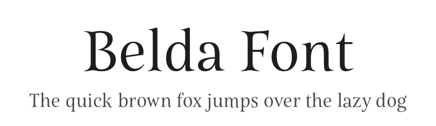 Belda Font by insigne — Serif Font