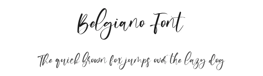 Belgiano Font by metafontsy — Script Handwritten Font