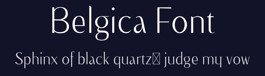 Belgica Font by mhdafifersya — Sans Serif Font — thumbnail 2