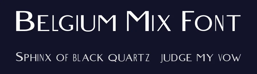 Belgium Mix Font by craftsupplyco — Display Font — thumbnail 2