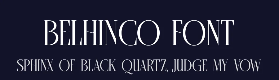 Belhinco Font by timelesstype.co — Serif Font — thumbnail 2