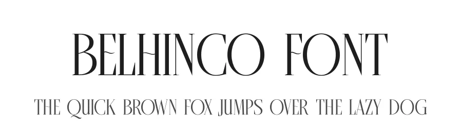 Belhinco Font by timelesstype.co — Serif Font