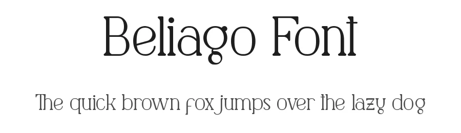 Beliago Font by nihstudio — Serif Font
