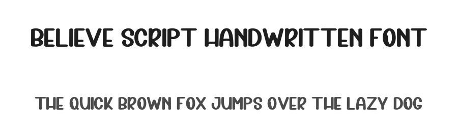 Believe Script Handwritten Font by inermediaSTUDIO — Display Font