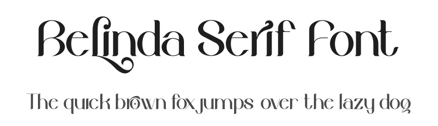 Belinda Serif Font by Storytype — Serif Font