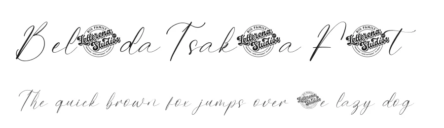Belinda Tsakila Font by letterenastudios — Script Handwritten Font