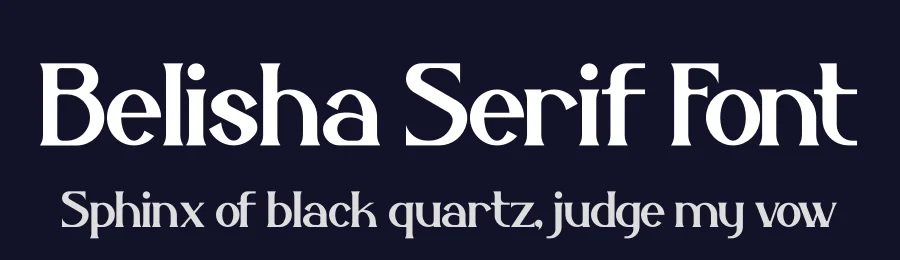 Belisha Serif Font by Storytype — Serif Font — thumbnail 2