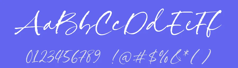 Belisma Kimono Font by Timur type — Script Handwritten Font — thumbnail 3