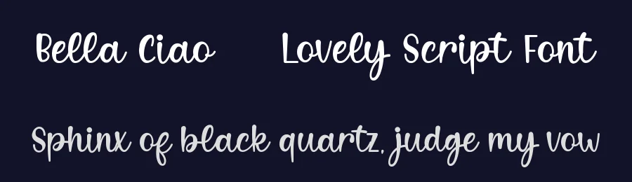 Bella Ciao – Lovely Script Font by Almarkha Type — Decorative Font — thumbnail 2