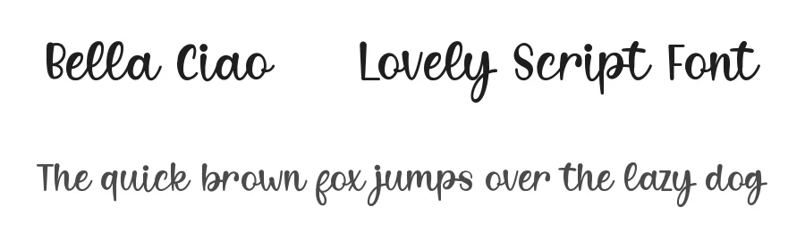 Bella Ciao – Lovely Script Font by Almarkha Type — Decorative Font