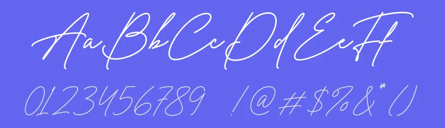Bella Hestina Font by Rantautype — Script Handwritten Font — thumbnail 3
