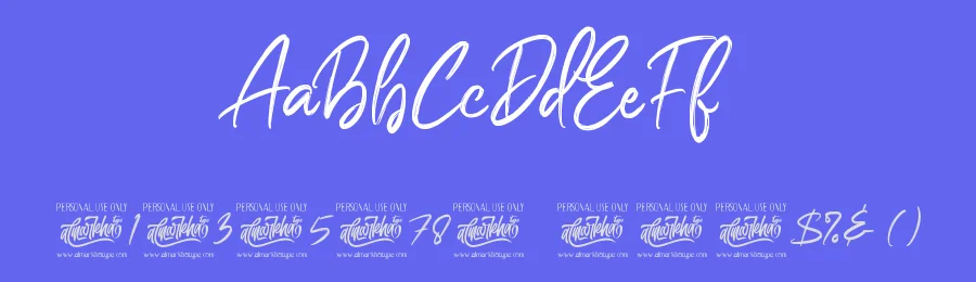 Bella Sweety – Handwritten Signature Font by Almarkha Type — Script Handwritten Font — thumbnail 3