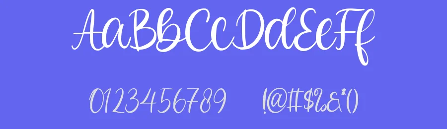Bellafela Font by qwrtype — Script Handwritten Font — thumbnail 3