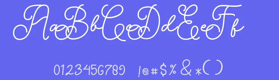 Bellagia Handwritten Font by [email protected] — Script Handwritten Font — thumbnail 3
