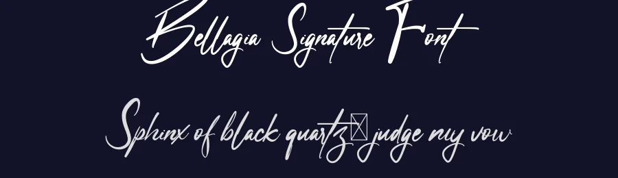 Bellagia Signature Font by wibisono2001 — Script Handwritten Font — thumbnail 2