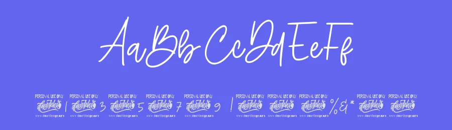 Bellamona – Beautiful Monoline Font by Almarkha Type — Decorative Font — thumbnail 3