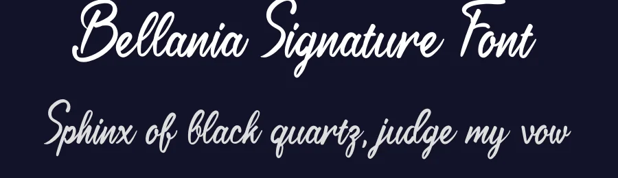 Bellania Signature Font by andikastudio — Script Handwritten Font — thumbnail 2