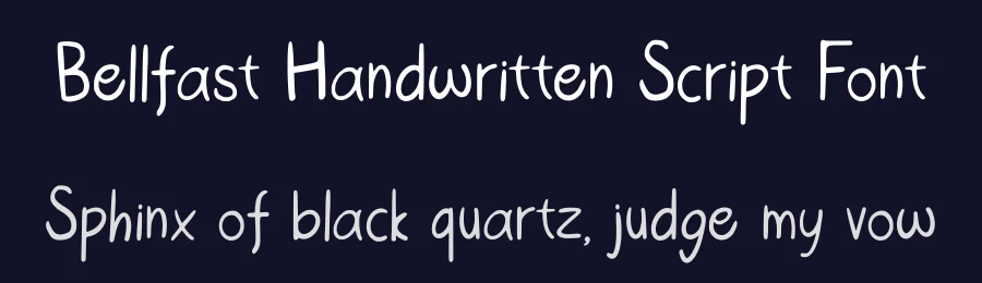 Bellfast Handwritten Script Font by firstype — Script Handwritten Font — thumbnail 2