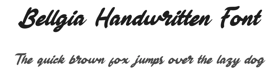 Bellgia Handwritten Font by andikastudio — Script Handwritten Font
