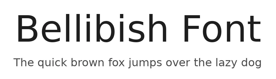 Bellibish Font by [email protected] — Script Handwritten Font