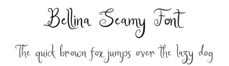 Bellina Seamy Font by Denustudios — Serif Font