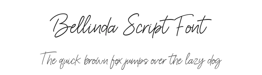 Bellinda Script Font by Balevgraph Studio — Script Handwritten Font