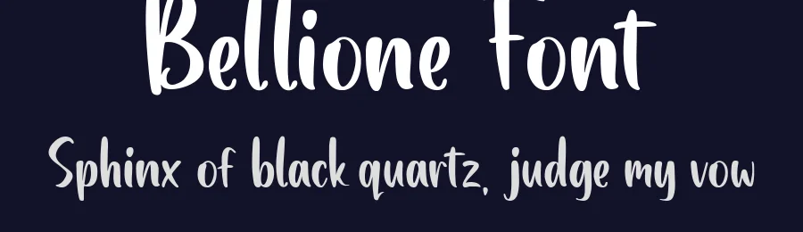 Bellione Font by Lettermine — Display Font — thumbnail 2