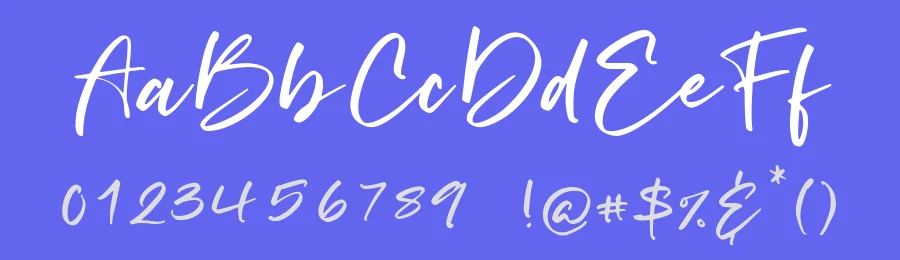 Bellisya Handwritten Font by [email protected] — Script Handwritten Font — thumbnail 3
