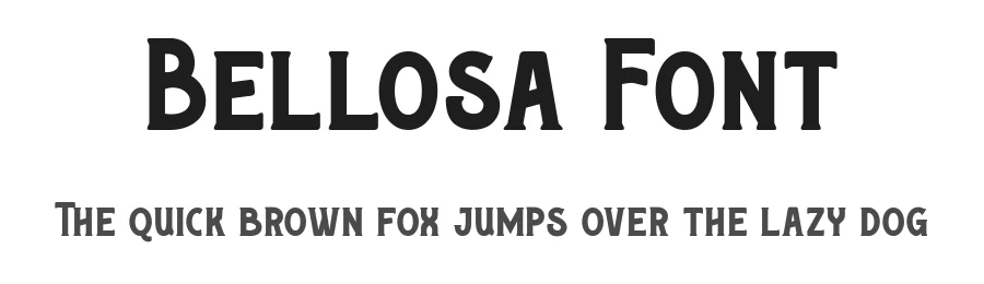 Bellosa Font by TypeClassHeroes — Display Font