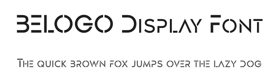 BELOGO Display Font by andikastudio β Sans Serif Font