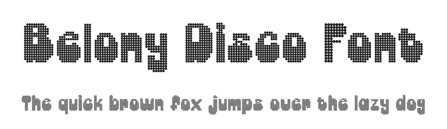 Belony Disco Font by craftsupplyco — Display Font