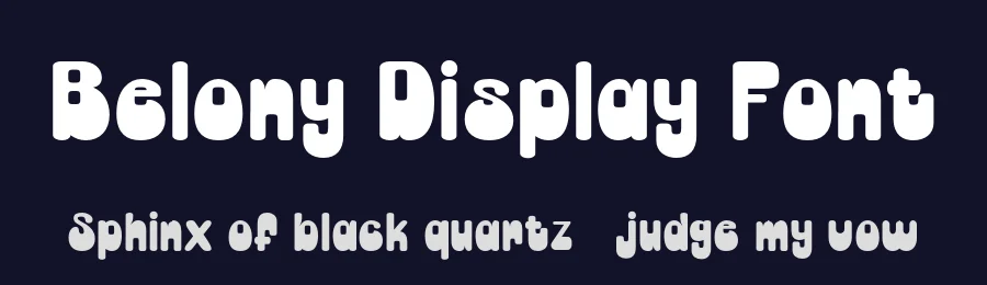 Belony Display Font by craftsupplyco — Display Font — thumbnail 2