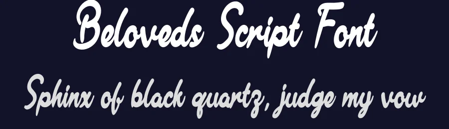 Beloveds Script Font by andikastudio — Script Handwritten Font — thumbnail 2