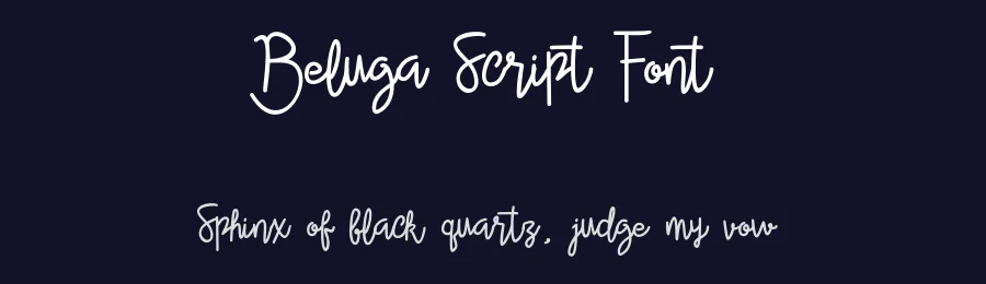 Beluga Script Font by Polythene Designs — Script Handwritten Font — thumbnail 2