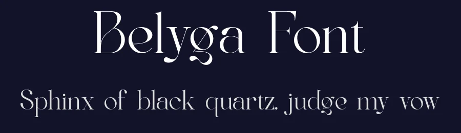 Belyga Font by ErmediaStudio — Serif Font — thumbnail 2