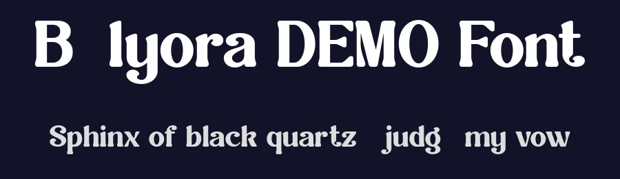 Belyora DEMO Font by Fontliner — Display Font — thumbnail 2