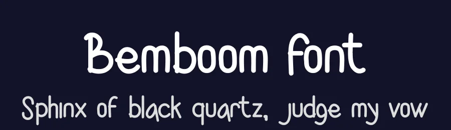Bemboom Font by letterfiastudio — Decorative Font — thumbnail 2