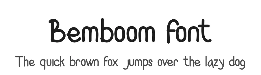 Bemboom Font by letterfiastudio — Decorative Font