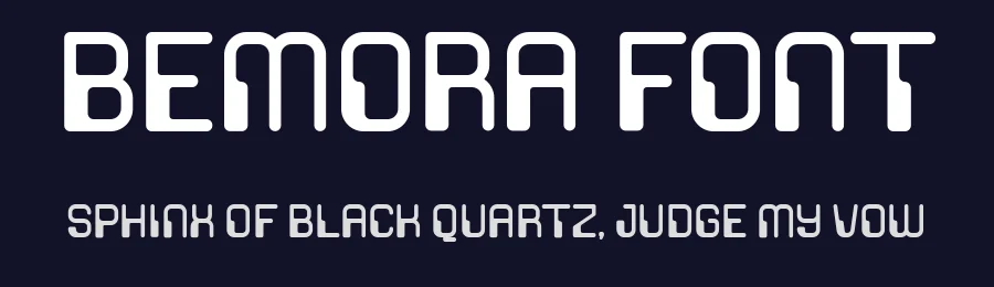 Bemora Font by Typebae — Display Font — thumbnail 2